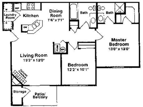 Floor Plan - The Auburn