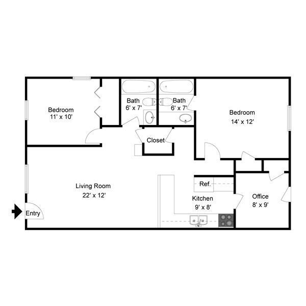 Floor Plan - D