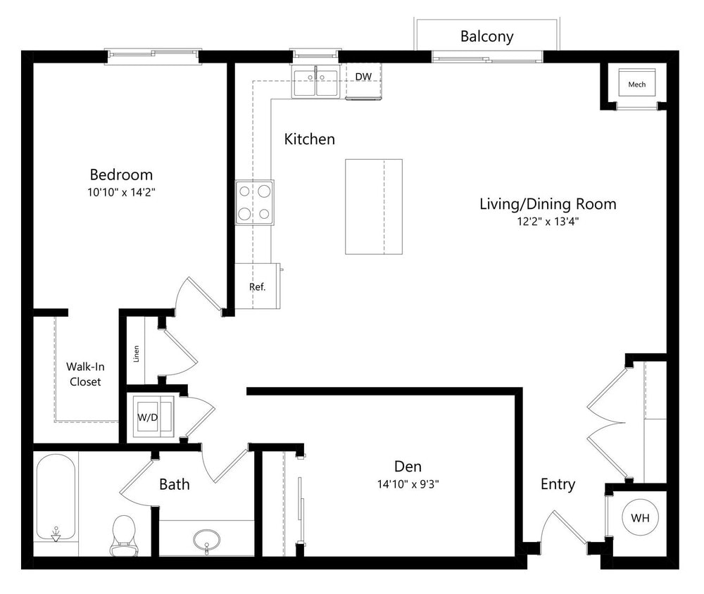 Floor Plan - Turner with Den