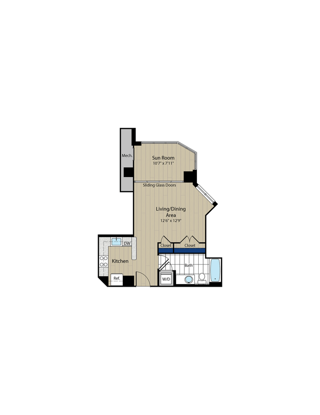 The Calvert Floor Plan - Calvert