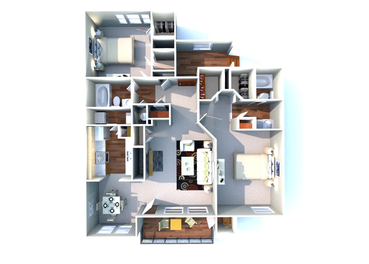 Floor Plan - Bellaire- H