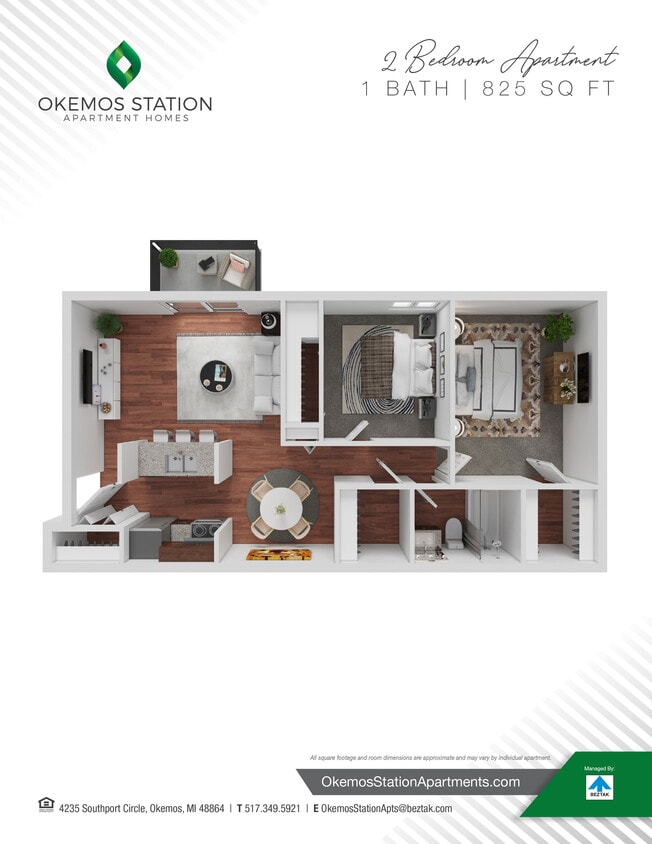 Floor Plan - 2 Bedroom