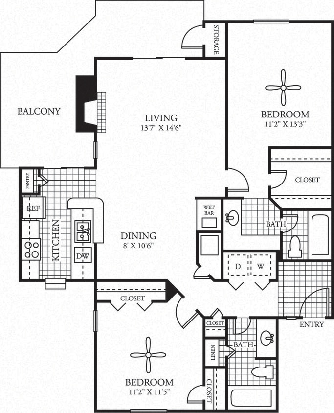 Floor Plan - 2C Renovation 2