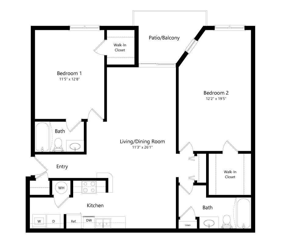 Floor Plan - James River