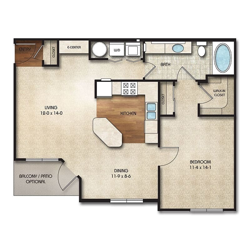 Floor Plan - Liberty