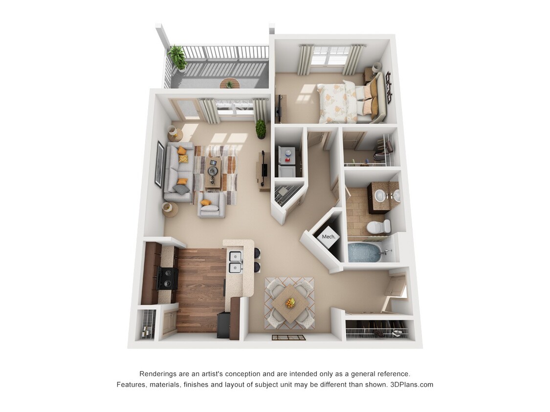 Floor Plan - A2 - Comiskey