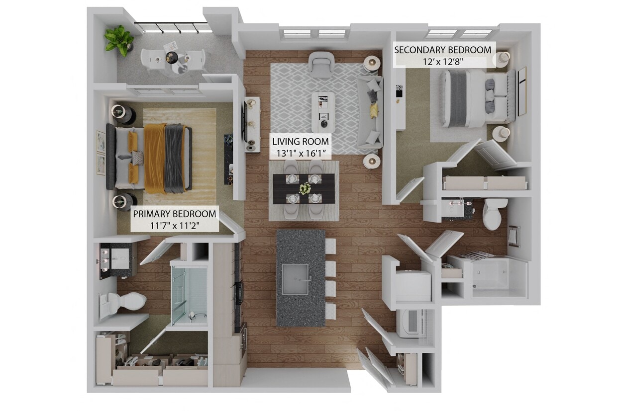 Floor Plan - The Bay
