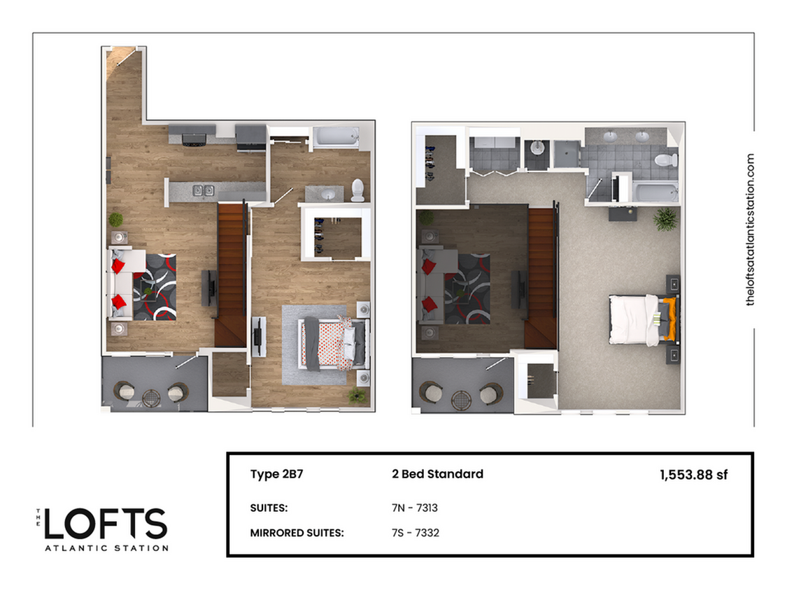 2B7 - 2 Bed Standard - 2B7 - 2 Bed Standard