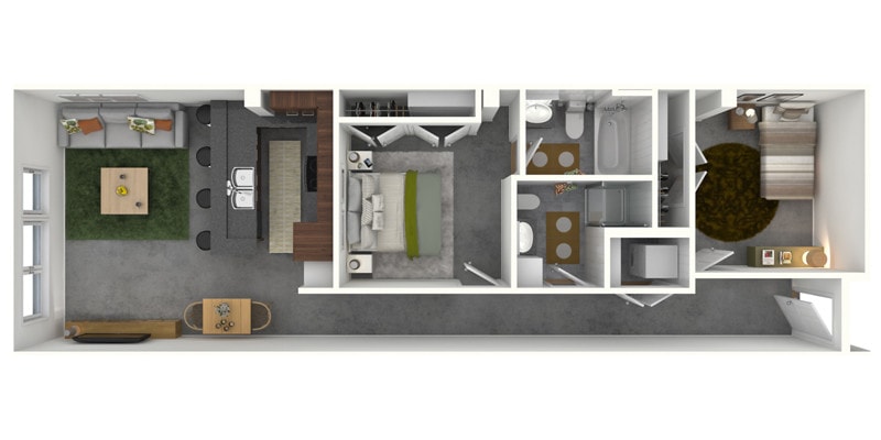 Floor Plan - The Townie