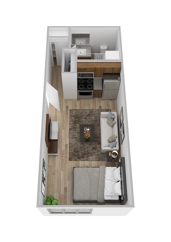 Floor Plan - Eco Studio