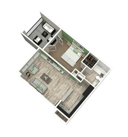 Floor Plan -  A-Loft
