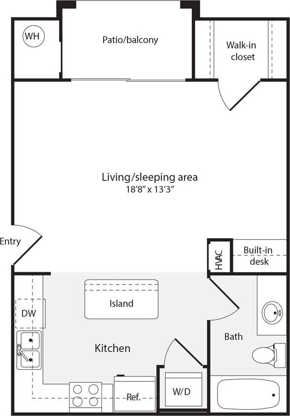 Floor Plan - Studio A