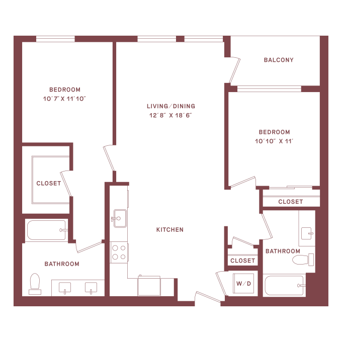 Floor Plan - B2E-W