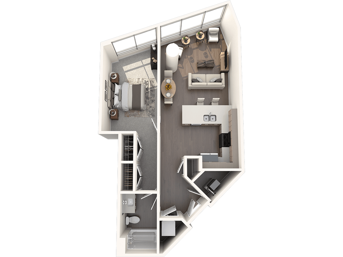 Floor Plan - Loft 207