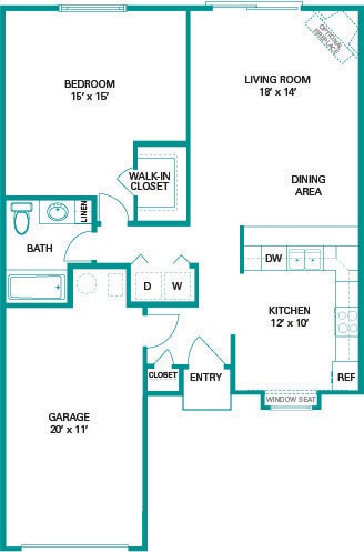 Floor Plan - Potomac