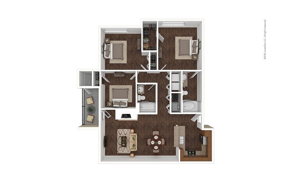 Floor Plan - The Monarch