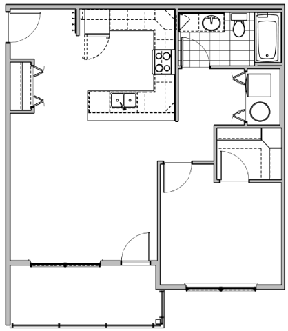Floor Plan - Horsetooth II