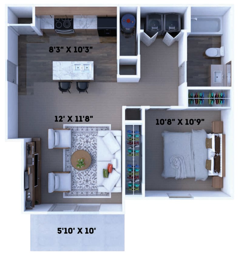 Floor Plan - The Alum