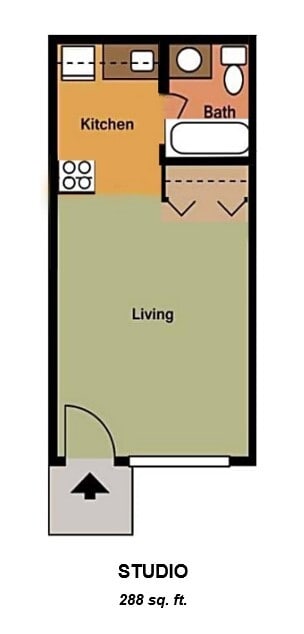 Floor Plan - Studio