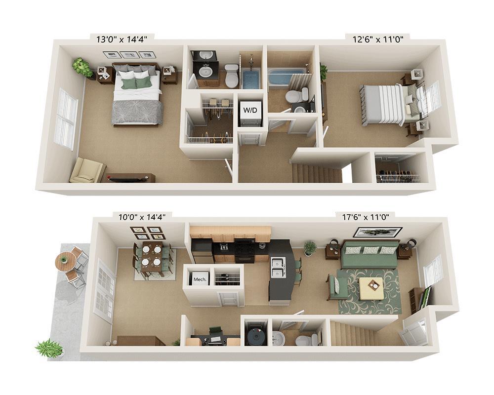 Floor Plan - Plan B2.5D