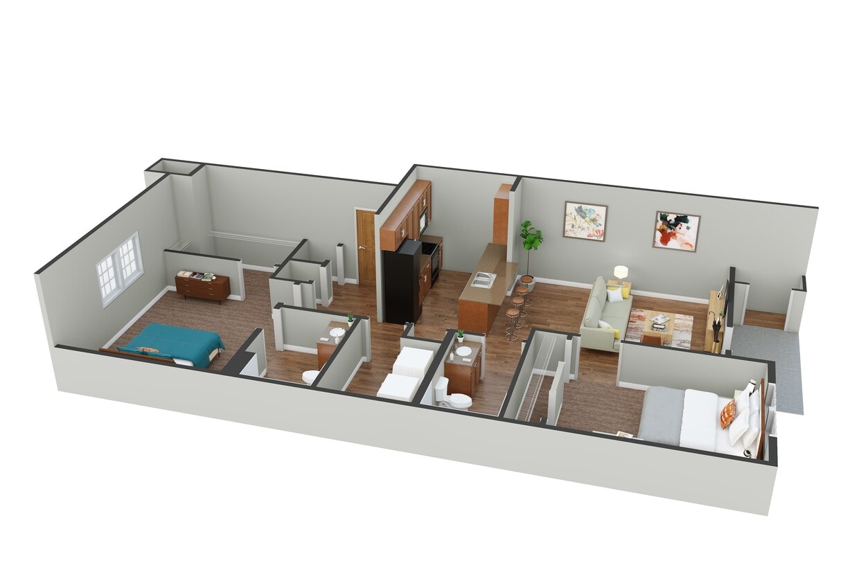 Floor Plan - The Cardinal