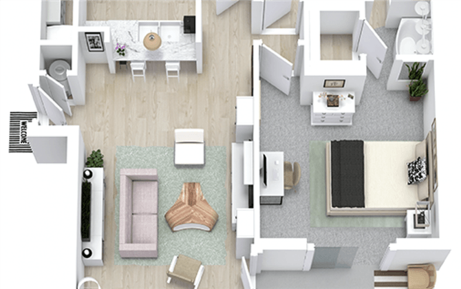 Floor Plan - Sago Palm Renovated