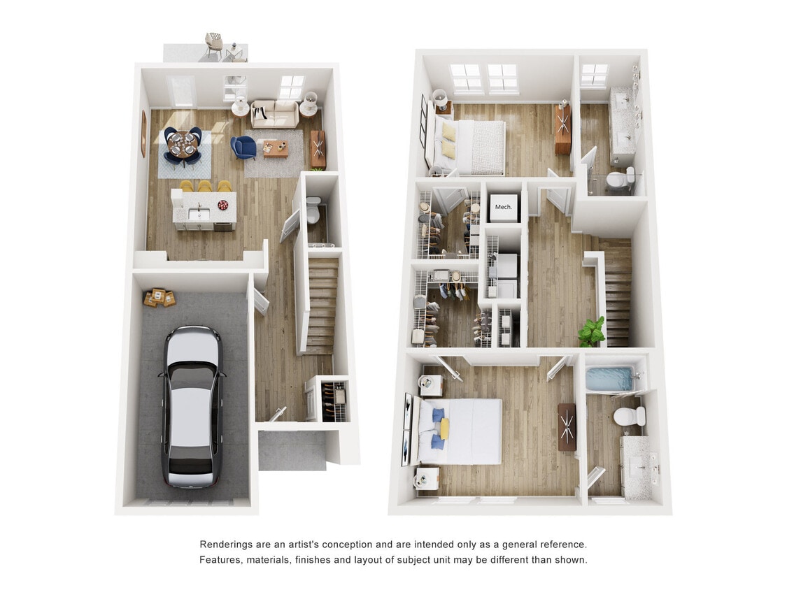 Floor Plan - Townhome E