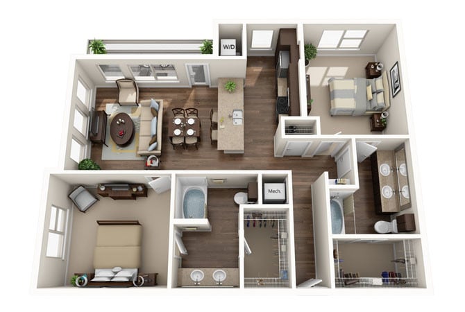 Floor Plan - Klyde Warren