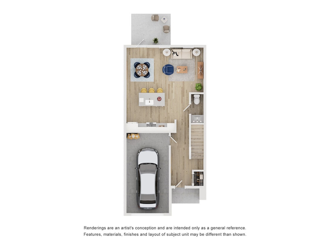 Floor Plan - Townhome E