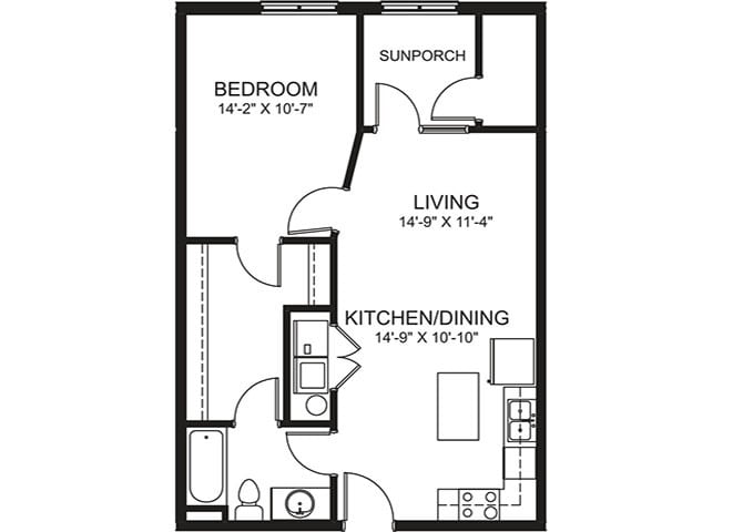 Floor Plan - The Lily