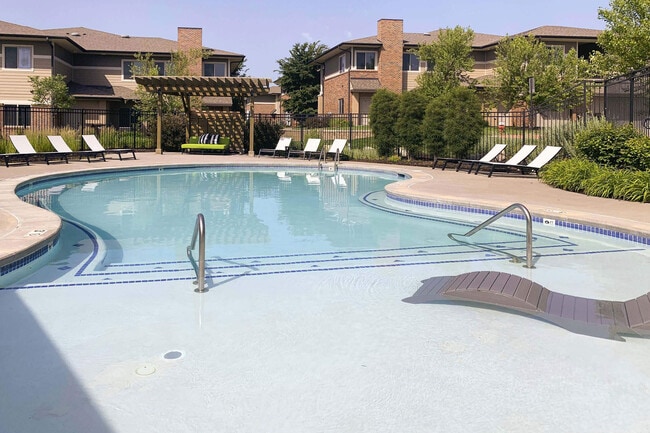 Take a dip in one of our two pools on a hot summer day. - North Pointe Villas
