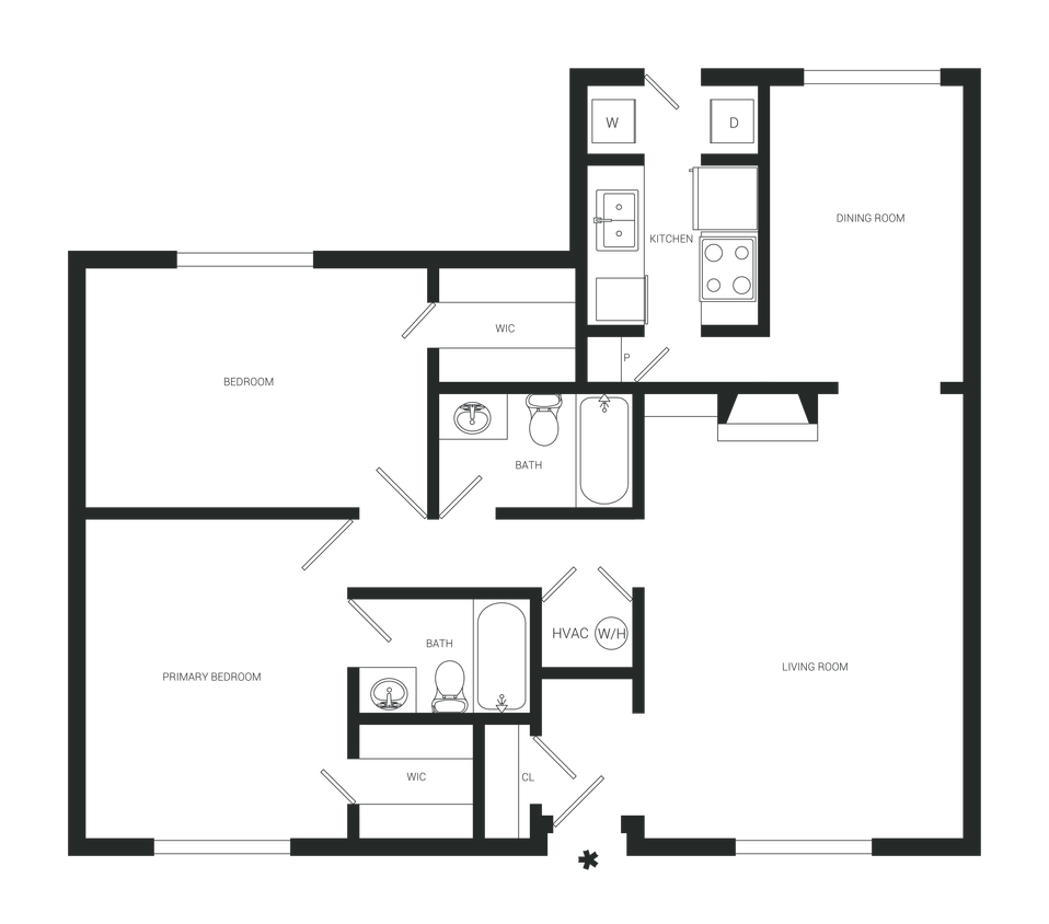 Floor Plan - B1 Raintree