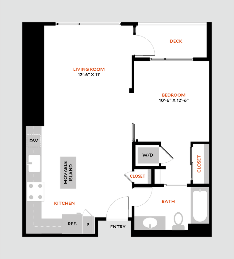 Floor Plan - Plan 1E