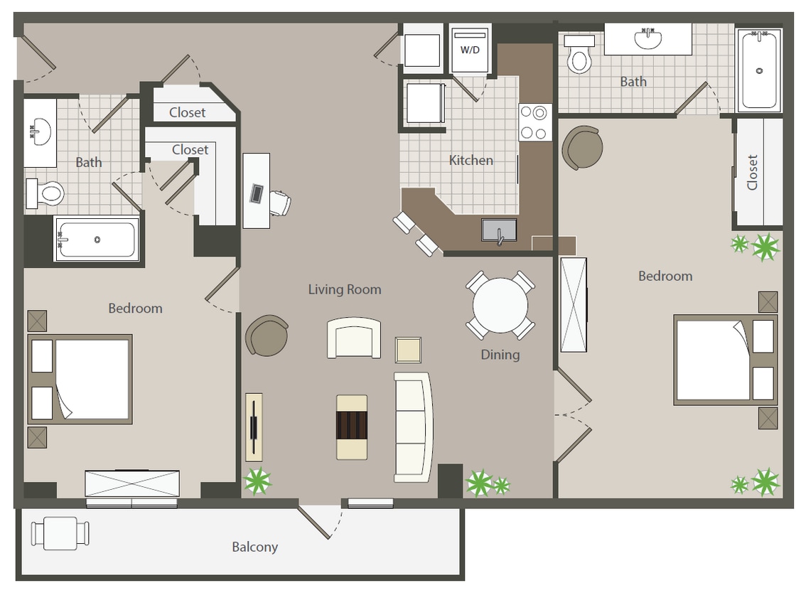 Floor Plan - 2DN2