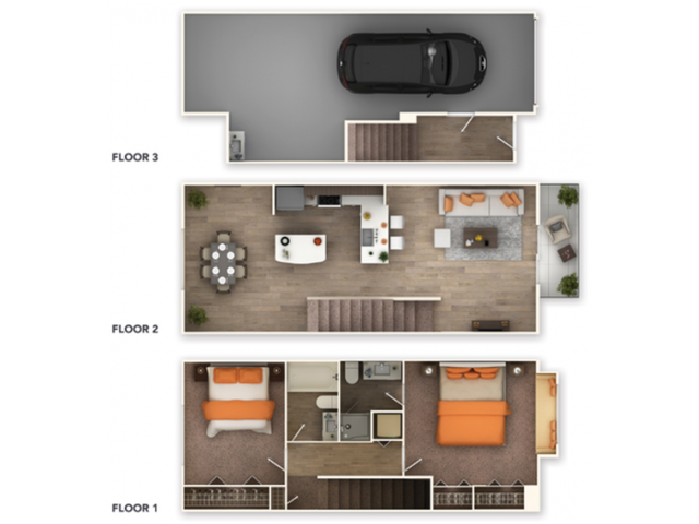 Floor Plan - Bordeaux