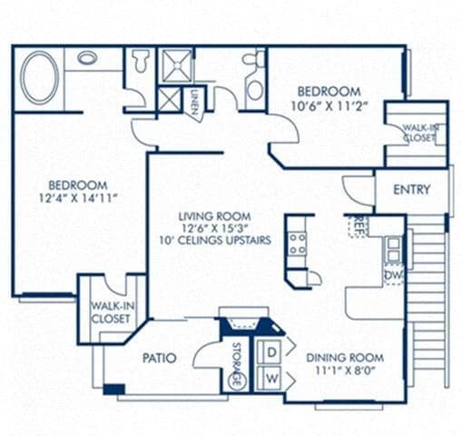 Floor Plan - 2A Renovation 3
