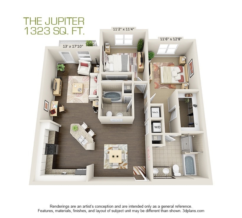 Floor Plan - Jupiter