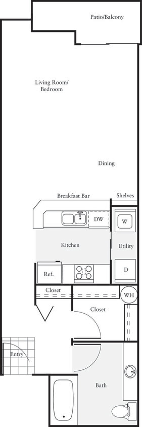 Floor Plan - Studio - O
