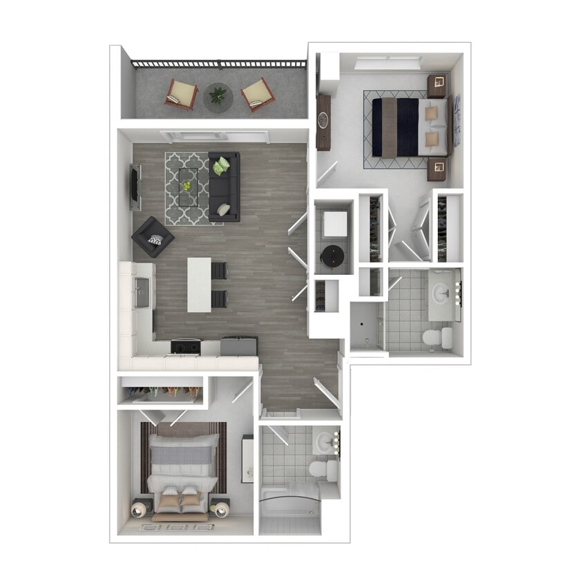 Cape Henry - 2 Bedroom - 3D Furnished - Cape Henry