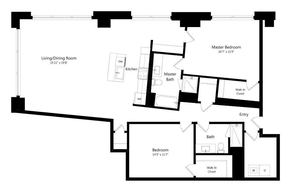 Floor Plan - The Fuller
