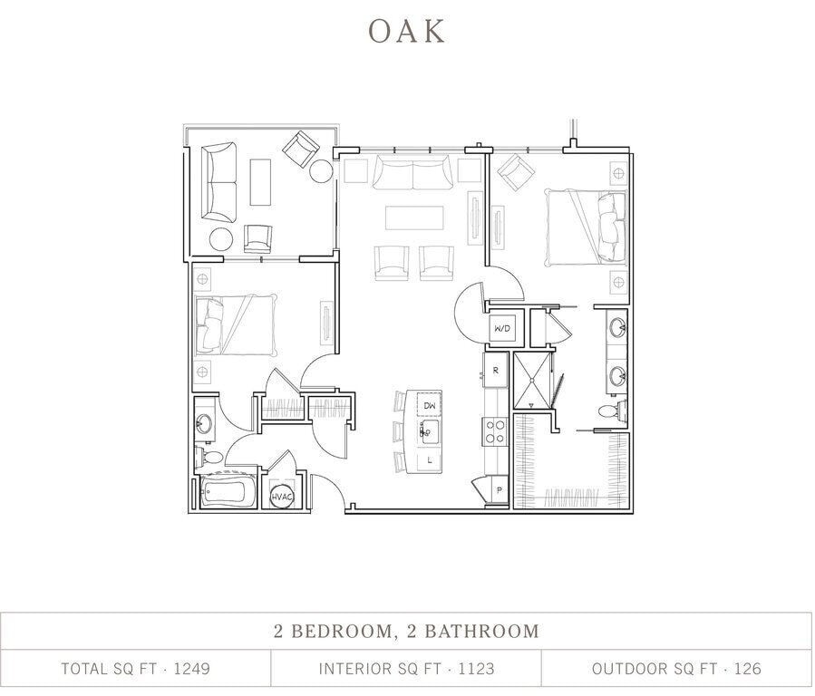 Floor Plan - The Oak