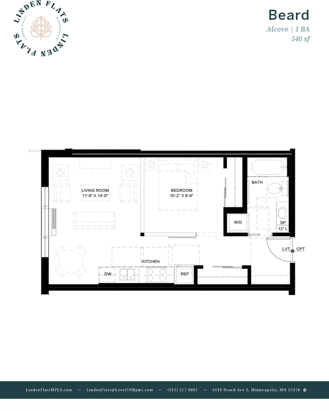 Floor Plan - The Beard