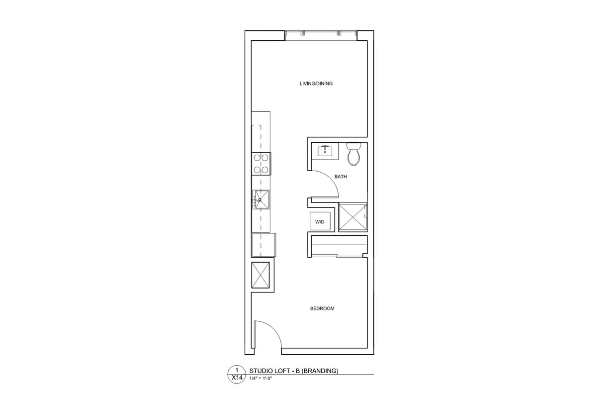 Floor Plan - Studio