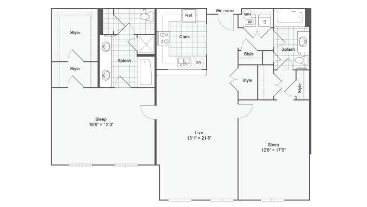 Floor Plan - B111