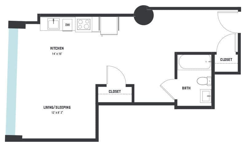 Floor Plan - S4 Studio