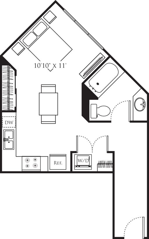 Floor Plan - Studio B