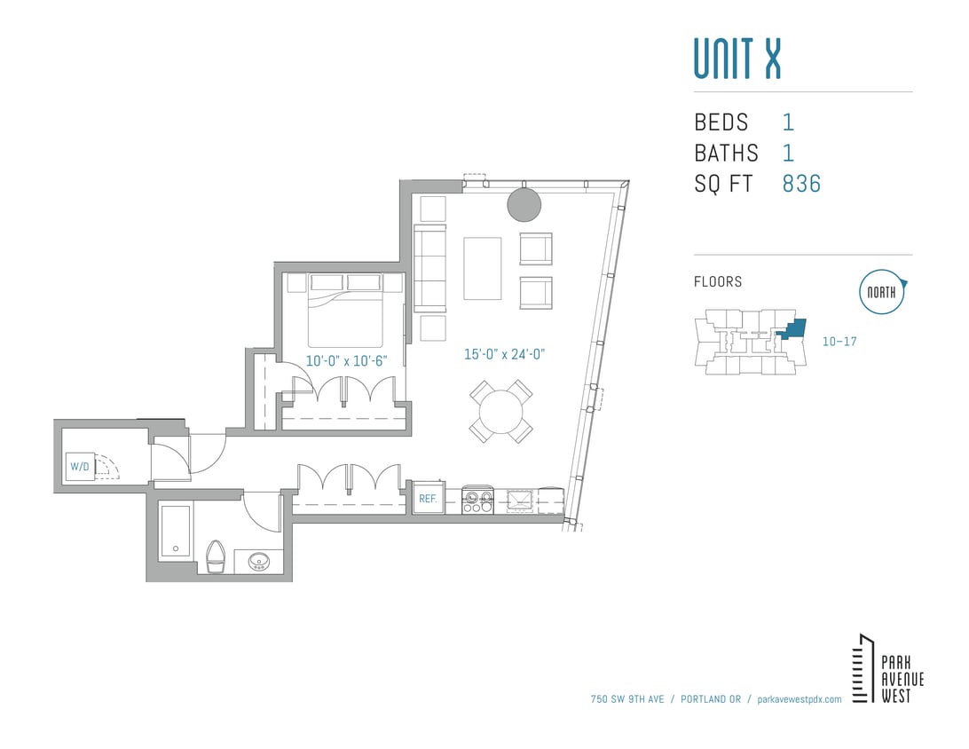 Floor Plan - Unit X