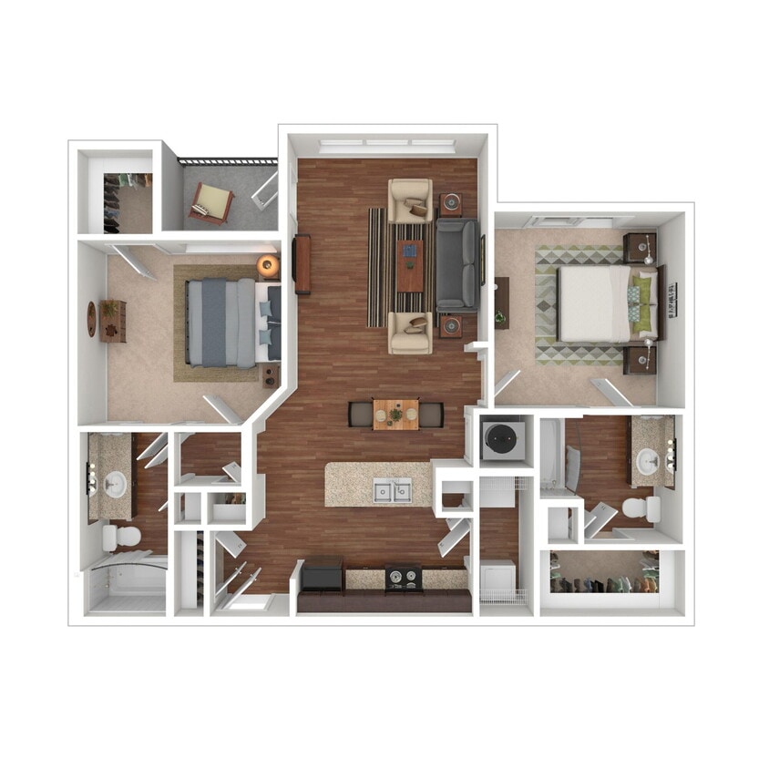 Floor Plan - 2BR