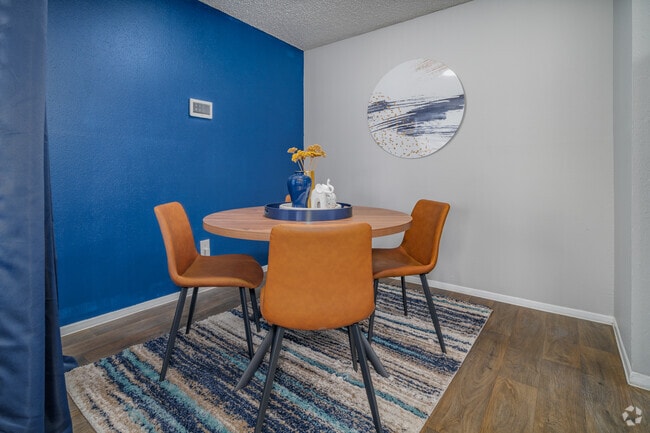 1BR, 1BA - 720SF - Dining Room - Melia Apartments