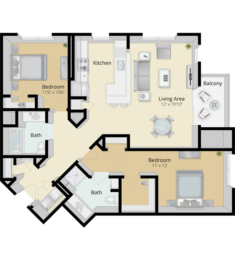 Floor Plan - 2A